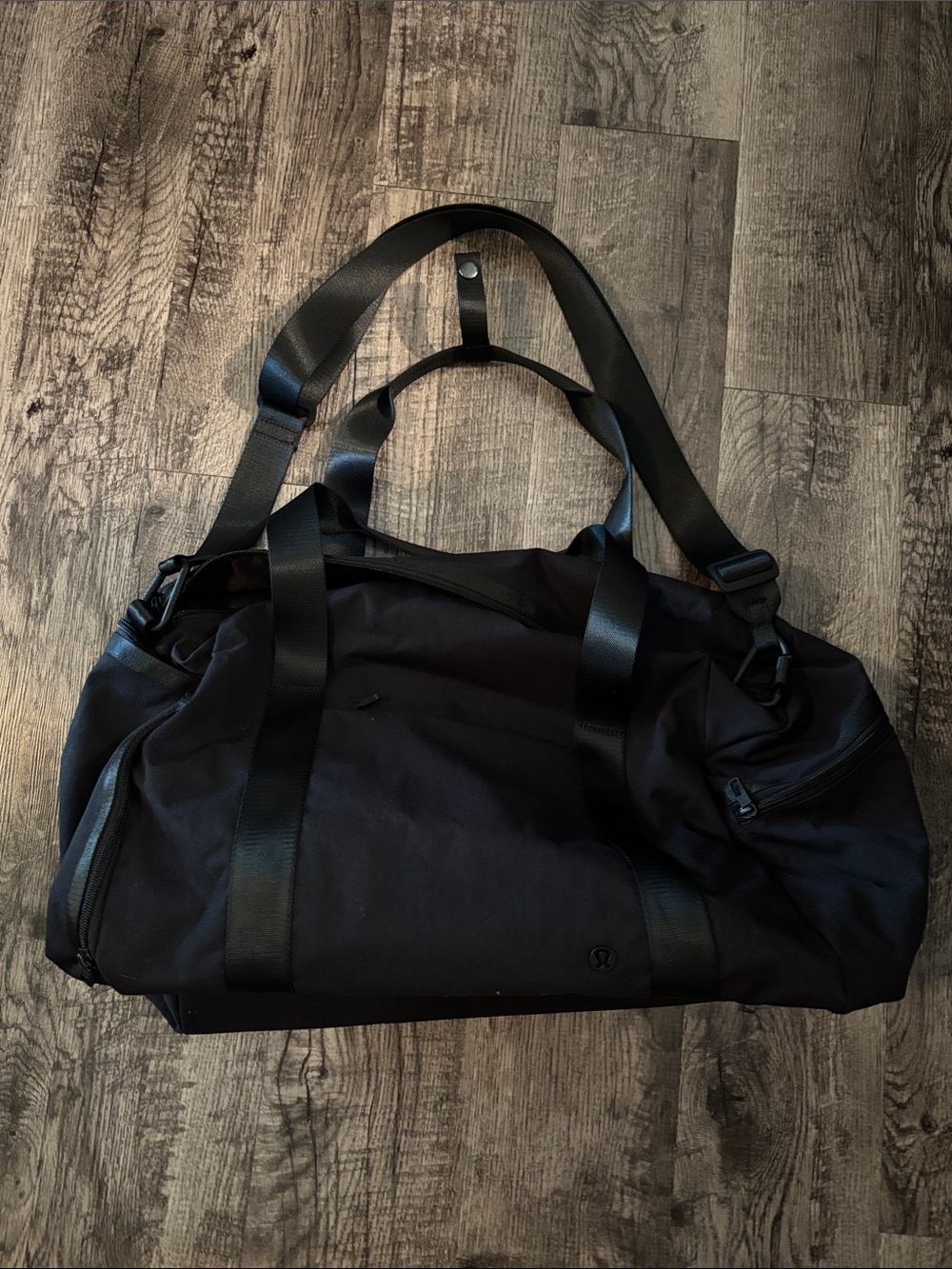 Lululemon Duffle Bag - Multiple Pockets - Black - 45 Liters